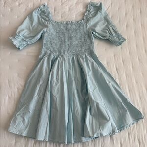 Francesca's Collections Light Blue Casual Dress